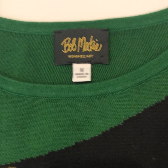 Bob Mackie  Wearable Art Abstract Tunic Sweater - NWOT - Pristine Condition - Picture 4 of 7